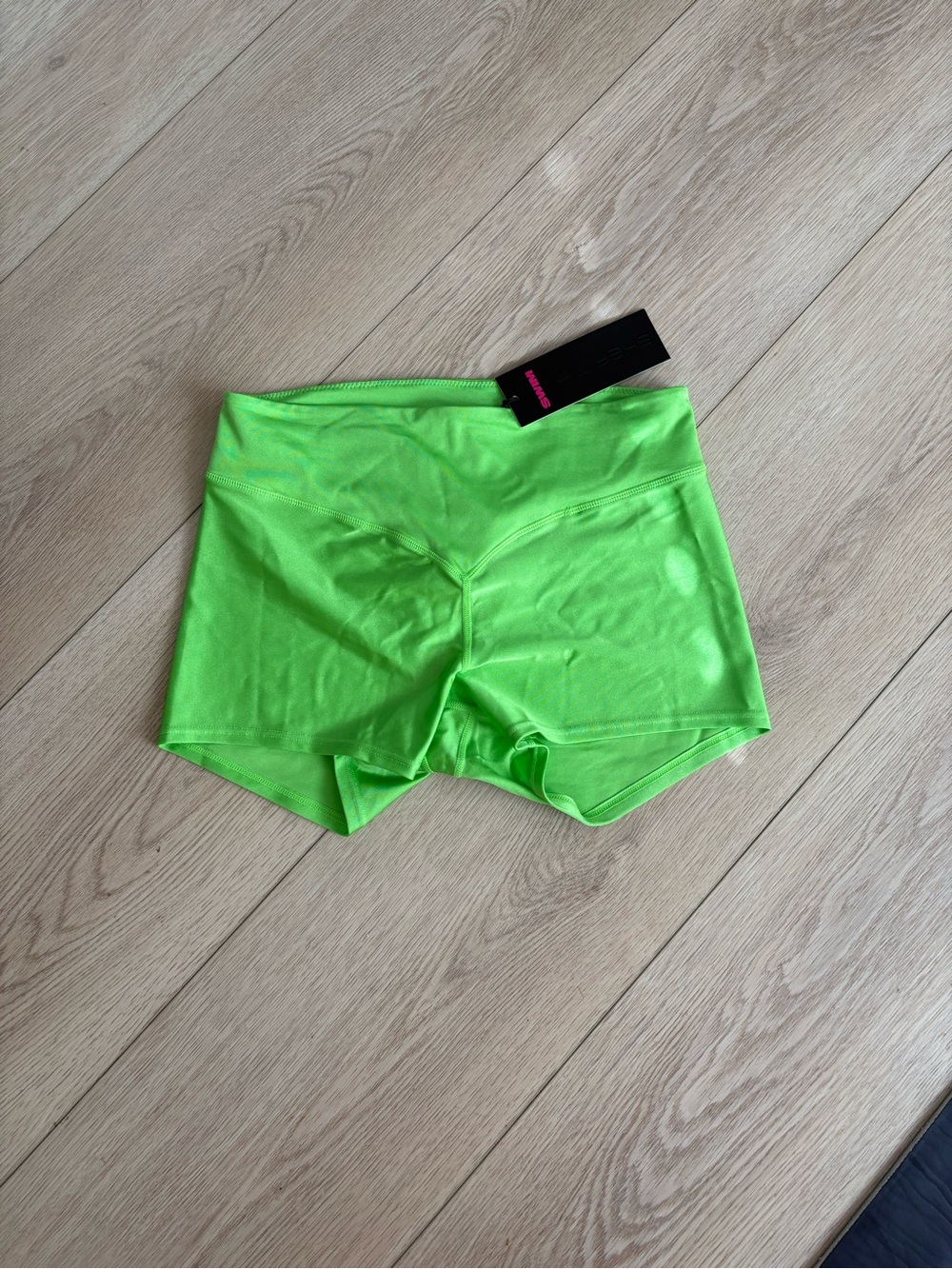 Shefit Neon Green Women's Active Swimsuit Shorts Bottom